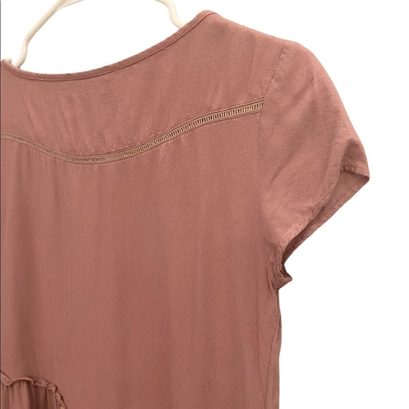 🛑SOLD ON MERCARI🛑 American Eagle Outfitters Top Short Sleeves Boho Size XS EUC - Picture 8 of 8